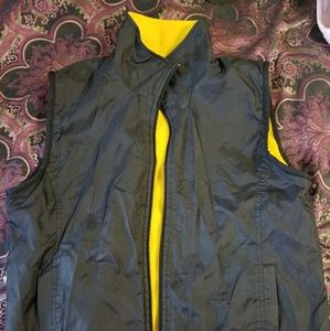 Cozy sleeveless jacket